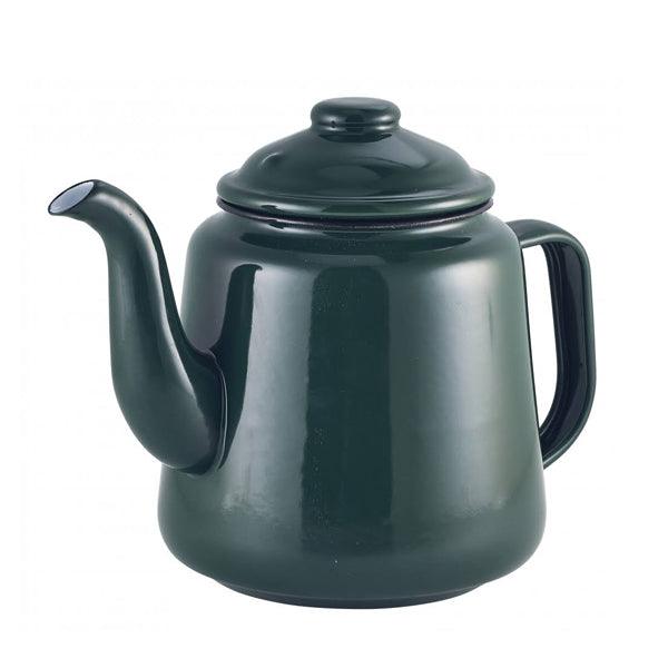 Falcon Enamel Teapot 1.5 Litre - Green