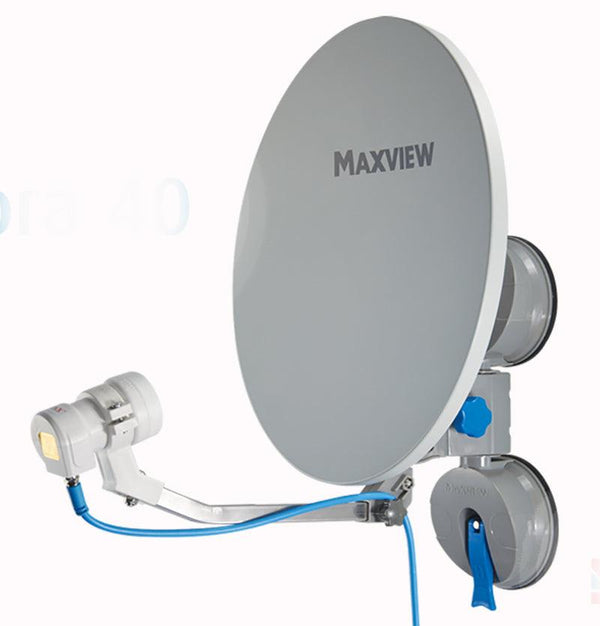 Maxview Remora 40 Suction Mount Satellite TV Kit - Single LNB