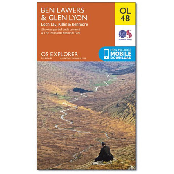 OS Explorer Map 378 - Ben Lawers & Glen Lyon Loch Tay Killin & Kenmore