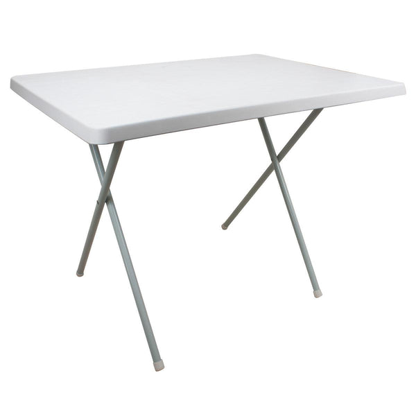 Redwood Leisure Large Fold-Up Camping Table - White