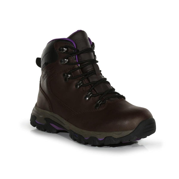 Regatta Women's Lady Tebay Waterproof Walking Boots - Peat Purple
