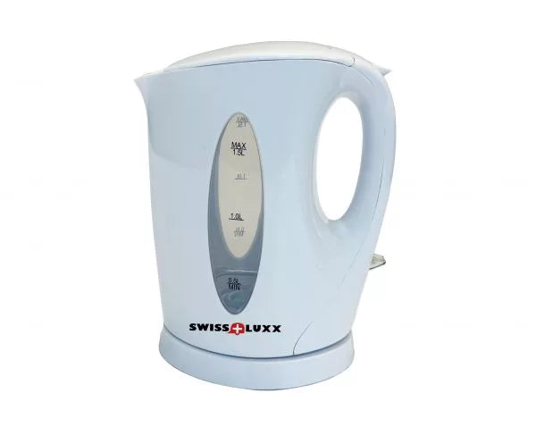 Swiss Lux Kettle 1.5L White 1500W