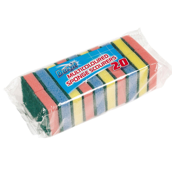 20 Sponge Scouring Pads - Towsure