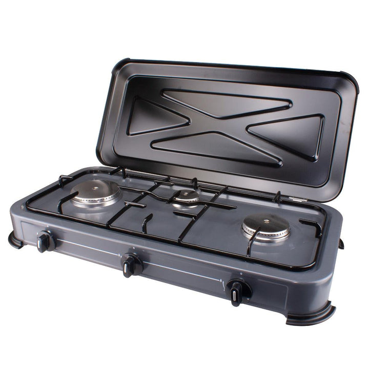 3-Burner Family Camping Gas Stove