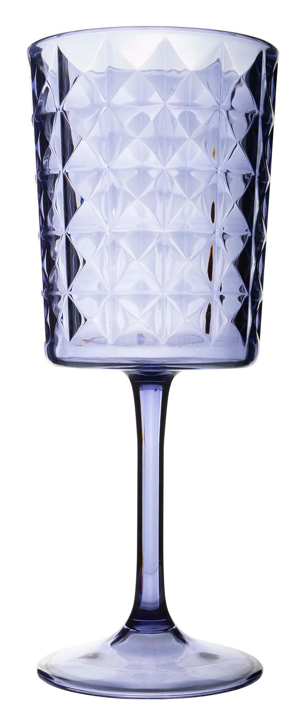 Gimex Stone Line Acrylic Wine Glass 400ml - Azure