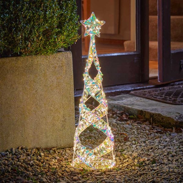 Three Kings OpaLight Starbelisk Indoor Rainbow Festive Tree