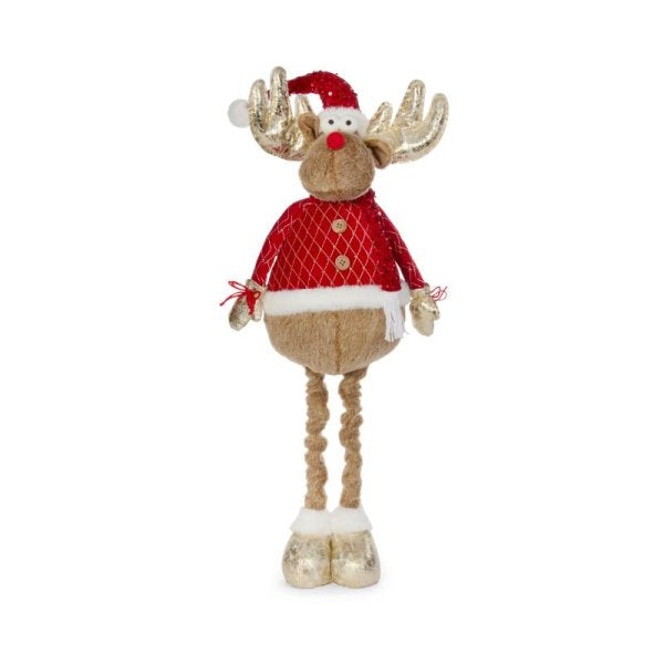 Three Kings Golden Comet Christmas Reindeeer Plush 100cm
