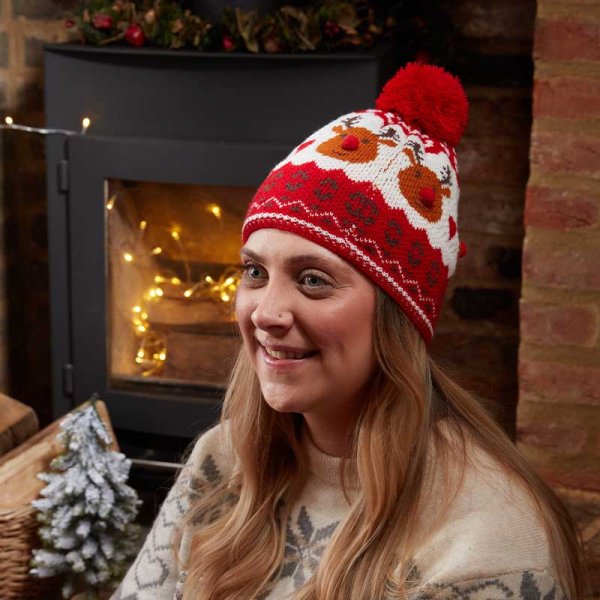 Three Kings Rudie Christmas Beanie Hat
