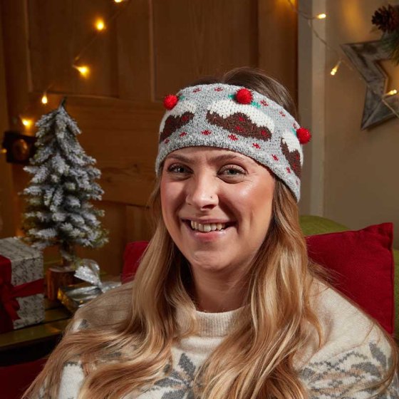 Three Kings Xmas Pudding Headband