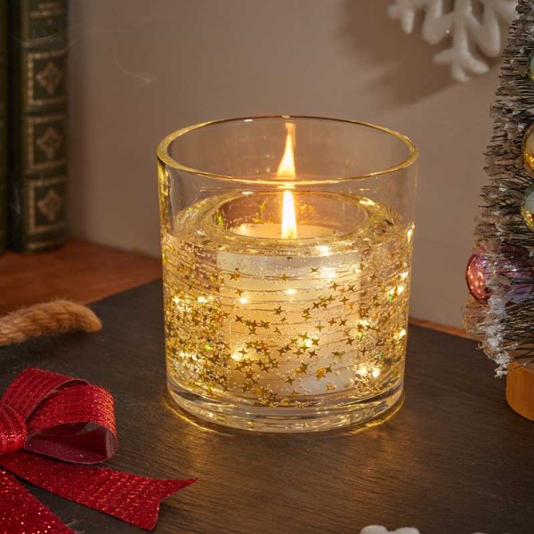Three Kings Firefly Christmas Candle