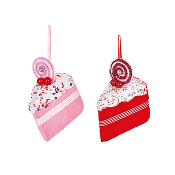 Christmas Cake Hanging Tree Decoration - 1 of 2 Assorted