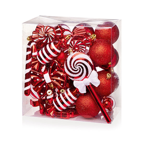 Christmas Candy Bauble Set - 35 Piece
