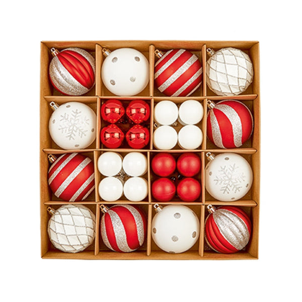 Christmas Candy Bauble Set - 44-Piece