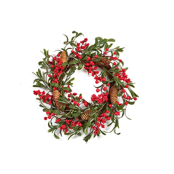 Premier Wreath Berry & Leaf - 50cm