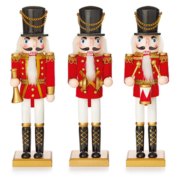 Premier Soldier Nutcracker - 30cm  (1 of 3 Assorted)