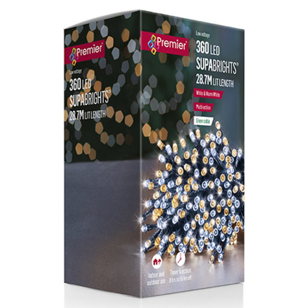 Premier 360 Multi-Action White & Warm White LED Supabrights