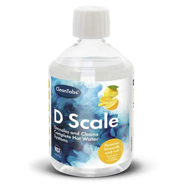 D-Scale Caravan & Motorhome Hot Water System Cleaner 500ml
