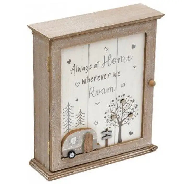 Caravan Key Rack Caravan Design Mini Wooden Key Cabinet – Premier Camping