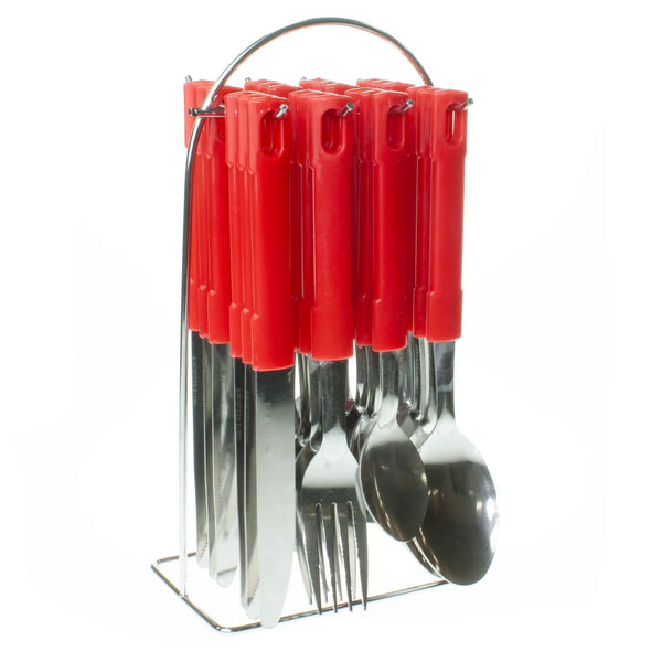 Prima 24 Piece Cutlery Set with Metal Stand
