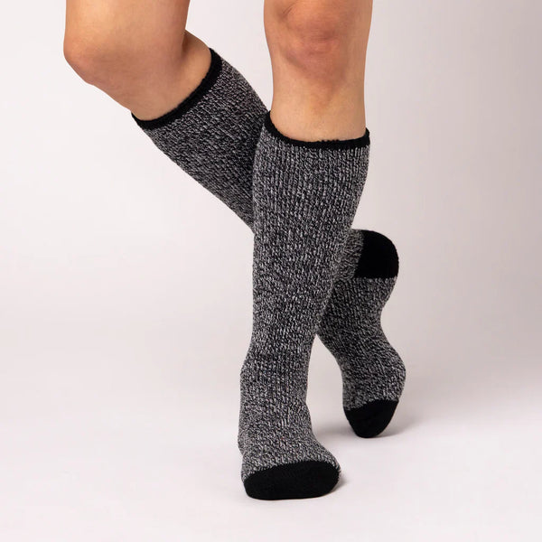 Heat Holders Womens Wellington boot Socks - Black Twist
