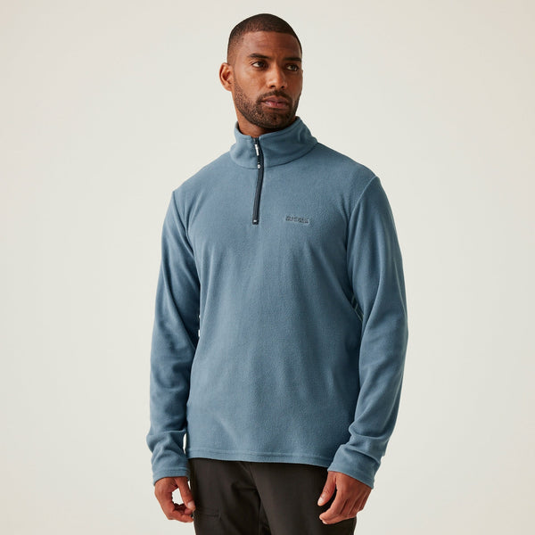 Regatta Men's Thompson Lightweight Half Zip Fleece - Stormy Weather