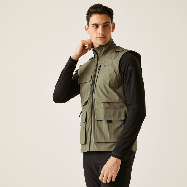 Regatta Men's Travel Light Packaway Bodywarmer - Treetop