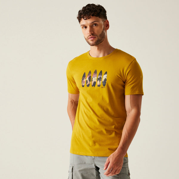 Regatta Men's Cline IX T-Shirt - Mustard