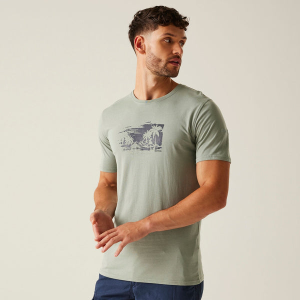 Regatta  Men's Cline IX T-Shirt - Glacier