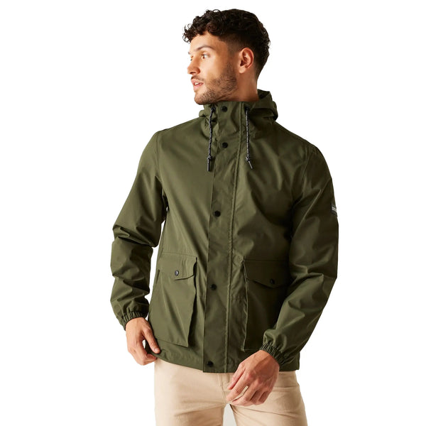 Regatta Men's Bayano II Waterproof Jacket - Dark Khaki