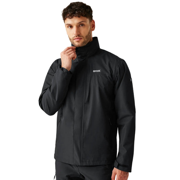 Regatta Men's Matt II Waterproof Jacket - Black