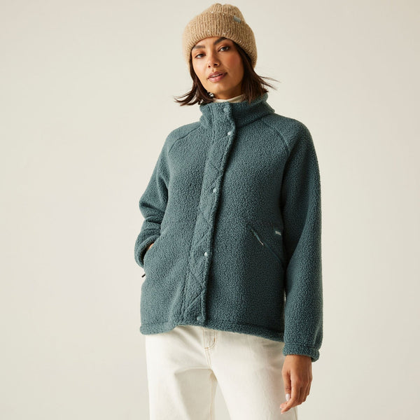Regatta Emilica Women's Borg Fleece - Spruce Green