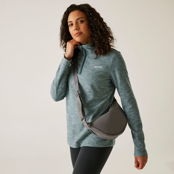 Regatta Sweethart Women's Half-Zip Marl Fleece - Moroccan Blue