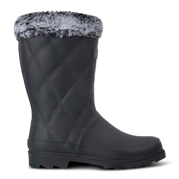 Regatta Women's Luxley Mid Fur Lined Wellies - Black