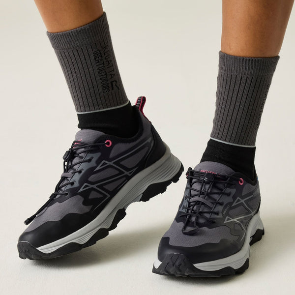 Regatta Blaze Low Women's Walking Shoes - Seal Grey