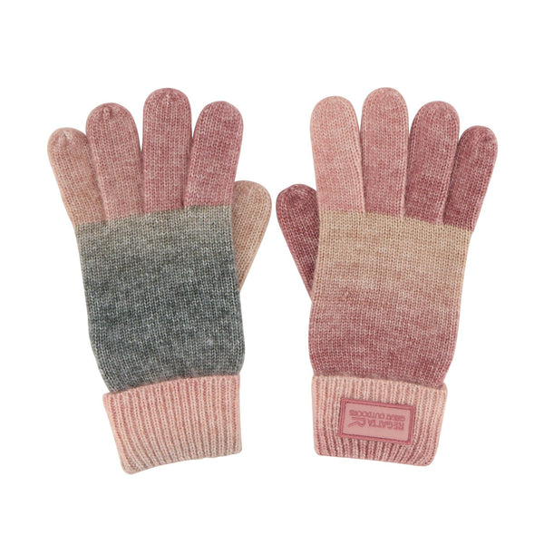 Regatta Frosty Women's Gloves - Khaki/Rose