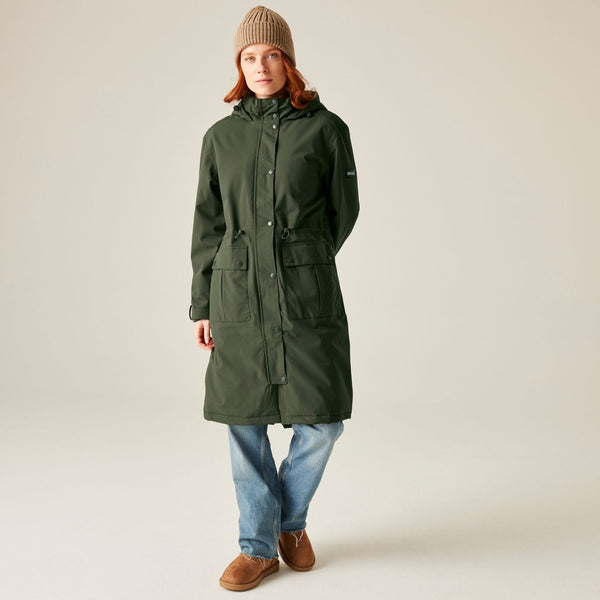 Regatta Yannta Women's Waterproof Insulated Jacket - Dark Khaki