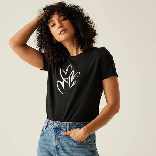 Regatta Women's Filandra IX T-Shirt - Black