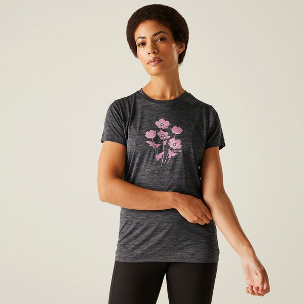 Regatta Women's Fingal IX  T-Shirt - Seal Grey