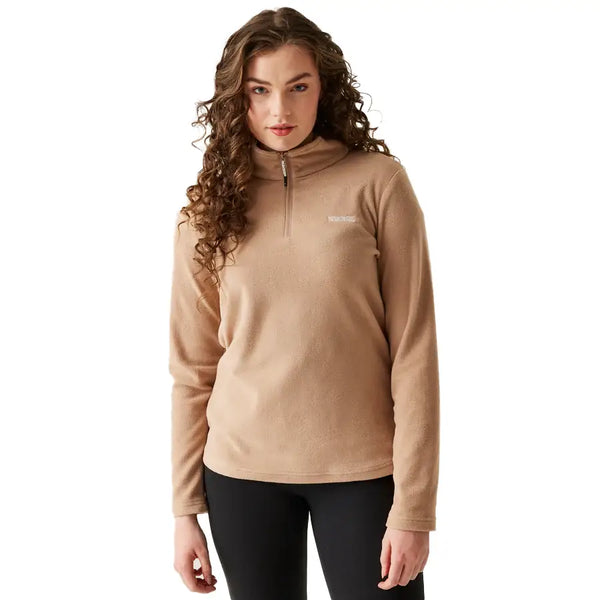 Regatta Women's Sweethart Lightweight Half-Zip Fleece - Warm Taupe