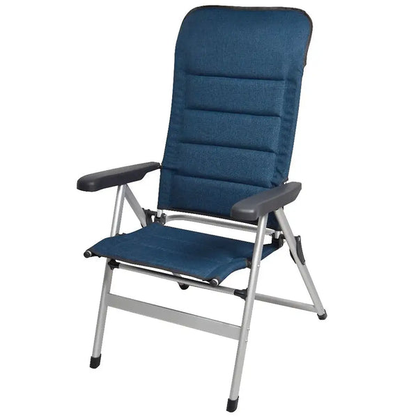 Outdoor Revolution San Remo Highback Outdoor Chair - Teal Blue Twill