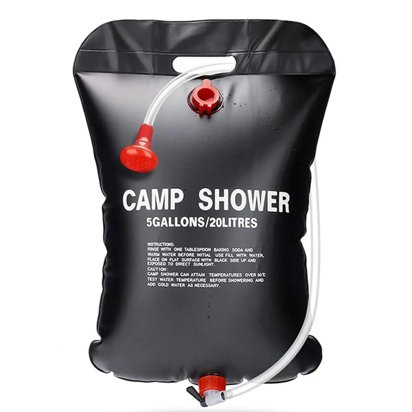 Redwood Leisure Solar Camping Shower - 20 Litres