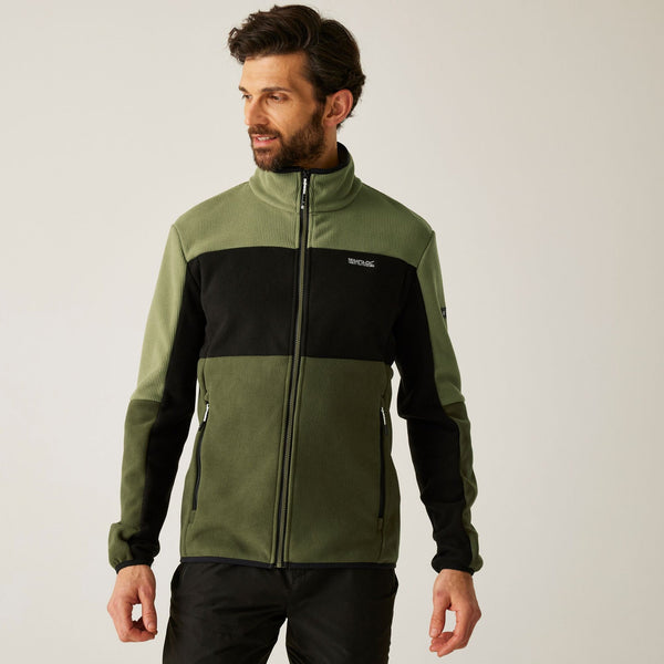 Regatta Ormont Men's Full-Zip Fleece - Oil Green