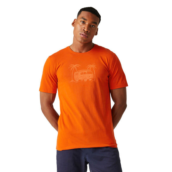 Regatta Men's Cline VIII T-Shirt - Rusty Orange