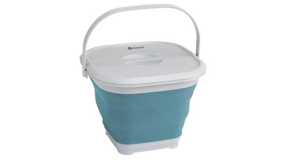 Outwell Collapsible Square Bucket - Classic Blue