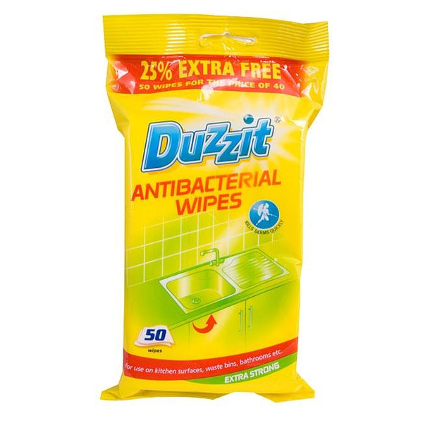 Anti Bacterial Wipes - Pack Of 50