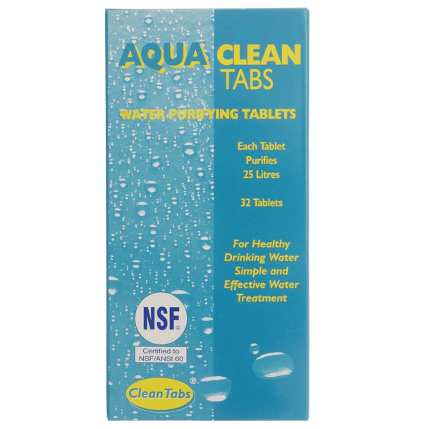 Aqua Clean Tabs - Water Purifying Tablets