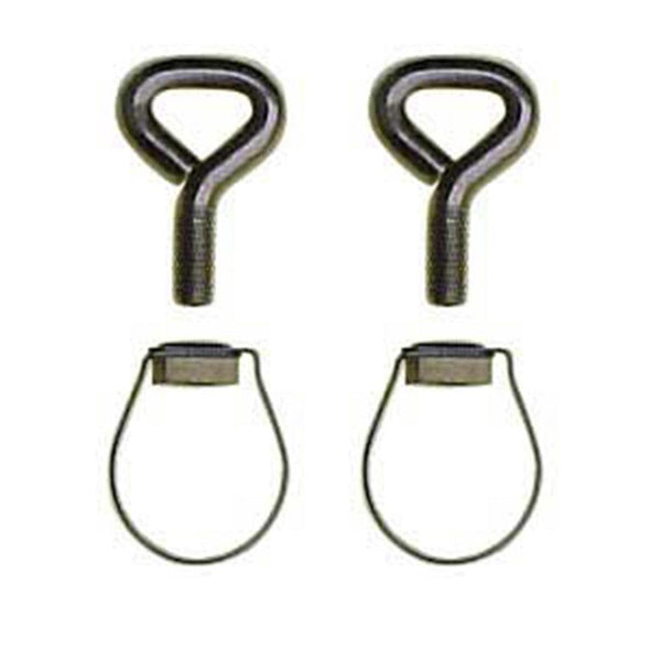 Awning Pole Clamps 25mm (1") - Pack of 2