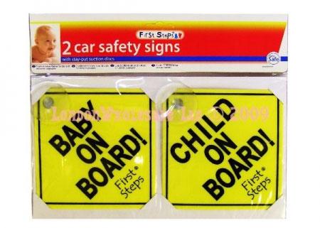 Baby/Child On Board Signs