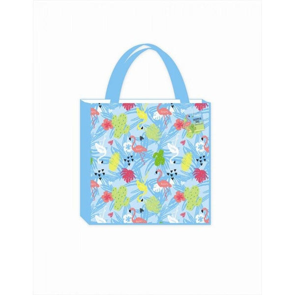 Bello Shopping/Beach Bag with Flamingo Design