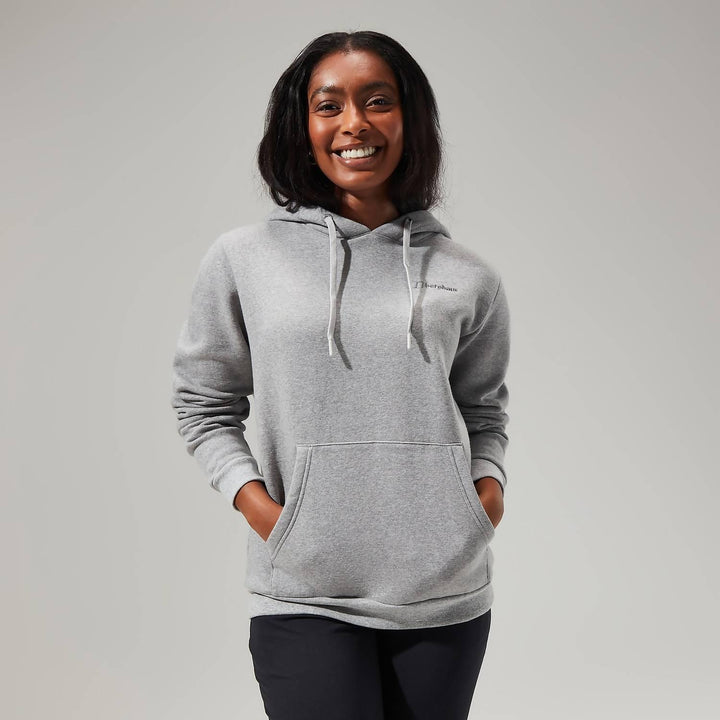 Berghaus Women's Logo Hoody - Dark Grey - Towsure